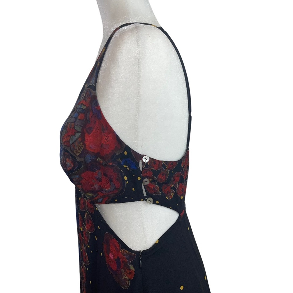 Free People Bohemian Feelin' Good Cut-out Midi Dress Sz. SP - Picture 7 of 12